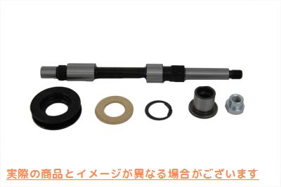 17-0242 スタータードライブなしのスターターシャフトアセンブリ Starter Shaft Assembly without Starter Drive 取寄せ Vツイン