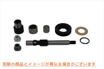 17-0243 スタータードライブなしのスターターシャフトアセンブリ Starter Shaft Assembly without Starter Drive 取寄せ Vツイン