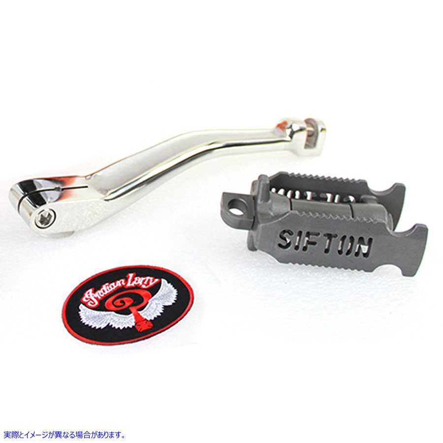 17-0285 インディアンラリー キックスターターアームキット ステンレス Indian Larry Kick Starter Arm Kit Stainless 取寄せ V