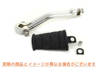 17-0309 キックスターターアームとペダルアセンブリクローム Kick Starter Arm and Pedal Assembly Chrome 取寄せ Vツイン (検索