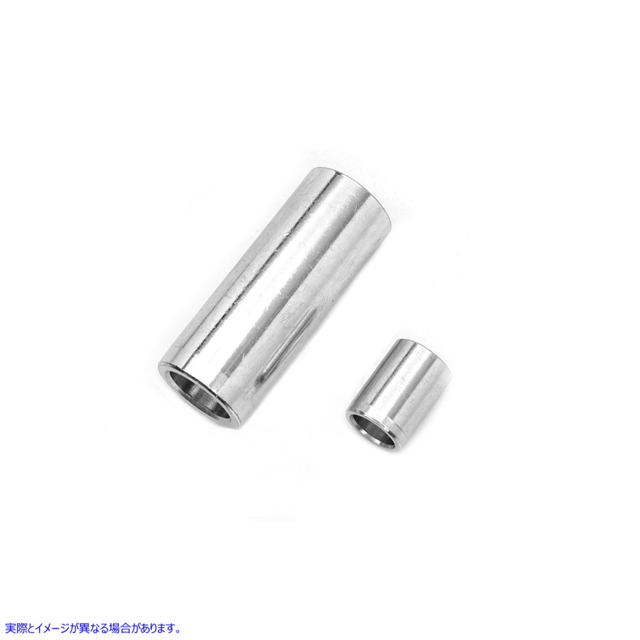 17-0354 キックカバーレバーブッシュ 取寄せ Vツイン Kick Cover Lever Bushing Zicad Plated (検索用／