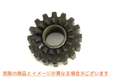 17-0401 キックスターター メインシャフト ギア 16 歯 Kick Starter Mainshaft Gear 16 Tooth 取寄せ Vツイン (検索用／33430-36