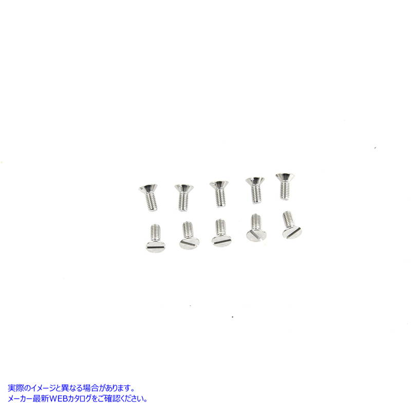 17-0411 キックスターターバンパープレートネジ Kick Starter Bumper Plate Screws 取寄せ Vツイン (検索用／1864B