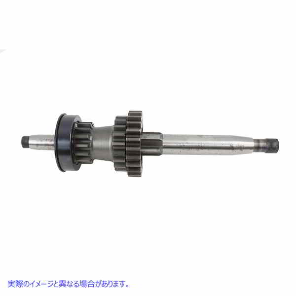 17-0653 ビッグツインメインシャフトアセンブリ 取寄せ Vツイン Big Twin Mainshaft Assembly (検索用／