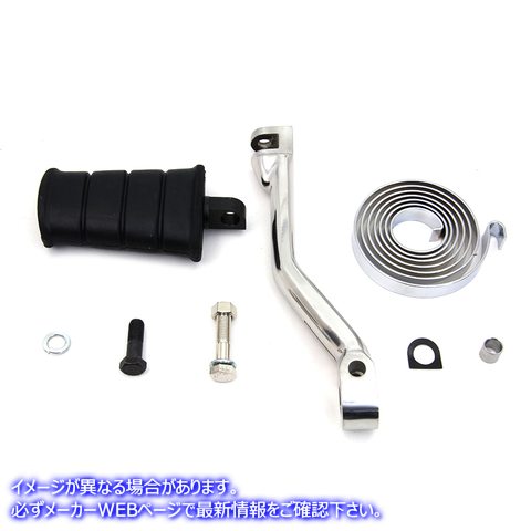 17-0982 ステンレス製キックスターターアームキット Stainless Steel Kick Starter Arm Kit 取寄せ Vツイン (検索用／