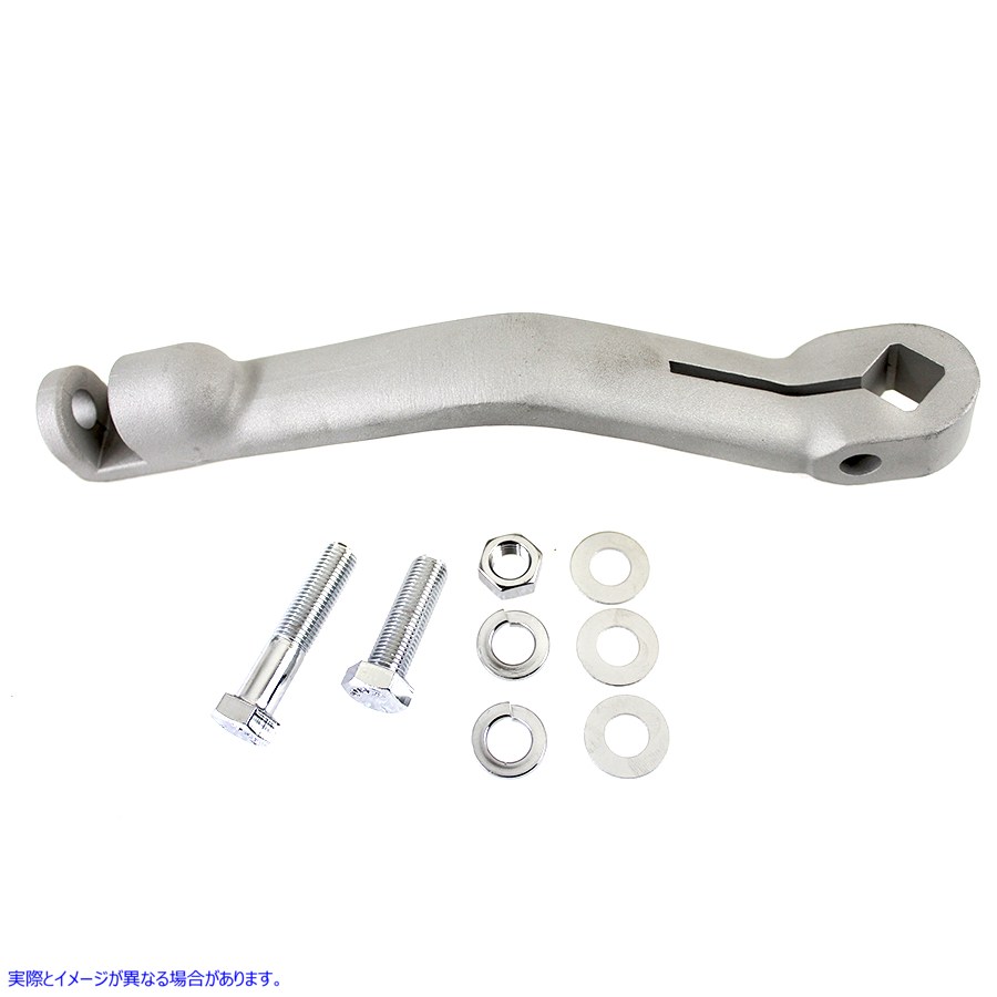 17-1008 ヘビーキックスターターアーム ステンレススチール Heavy Kick Starter Arm Stainless Steel 取寄せ Vツイン (検索用／