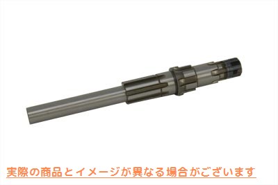 17-1166 トランスミッションメインシャフト 取寄せ Vツイン Transmission Mainshaft (検索用／35046-67