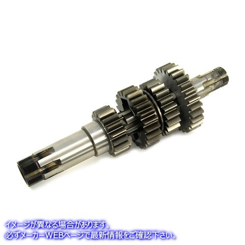 17-1252 メインシャフトギアクラスターキット 取寄せ Vツイン Mainshaft Gear Cluster Kit (検索用／