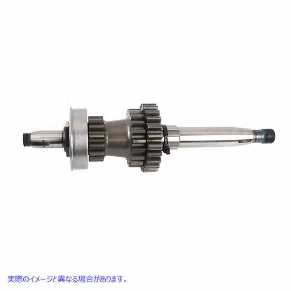 17-2837 1965-1969 FLH メインシャフト アセンブリ 取寄せ Vツイン 1965-1969 FLH Mainshaft Assembly (検索用／