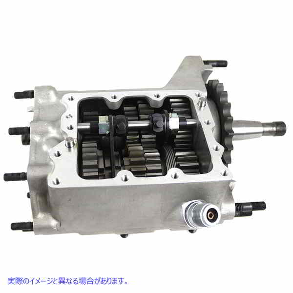 17-3036 4速ギアボックスアセンブリ 取寄せ Vツイン 4-Speed Gear Box Assembly (検索用／