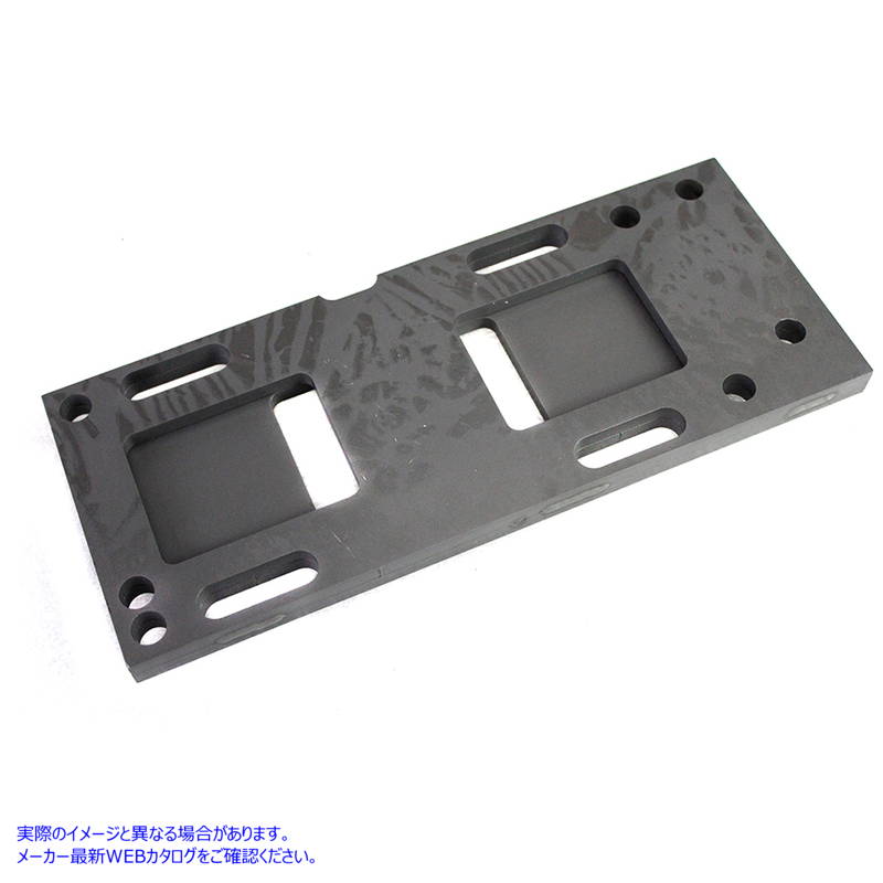 17-8123 トランスミッションマウントプレートパーカーライズド 取寄せ Vツイン Starter Support Bracket (検索用／