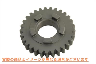 17-9860 アンドリュース 4速ギア メインシャフト ストック Andrews 4th Gear Mainshaft Stock 取寄せ Vツイン (検索用／35028-79