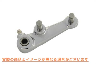 17-9937 シフターレバーリンケージ鍛造クローム Shifter Lever Linkage Forged Chrome 取寄せ Vツイン (検索用／34655-79