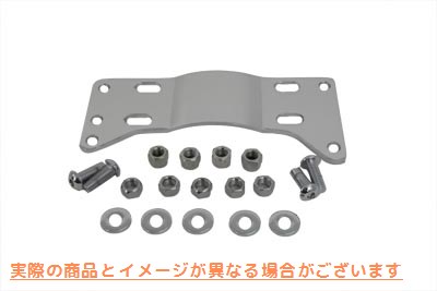 17-9994 クローム トランスミッション マウンティング プレート キット Chrome Transmission Mounting Plate Kit 取寄せ Vツイン