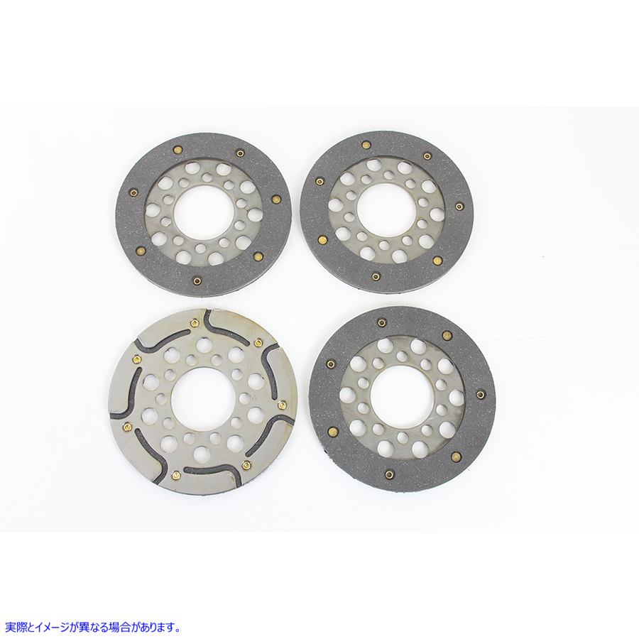 18-0151 レプリカ乾式クラッチプレートセット Replica Dry Clutch Plate Set 取寄せ Vツイン (検索用／37930-41 37950-41