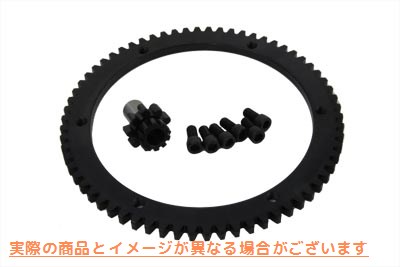 18-0361 66 歯クラッチドラムリングギアキット 66 Tooth Clutch Drum Ring Gear Kit 取寄せ Vツイン (検索用／