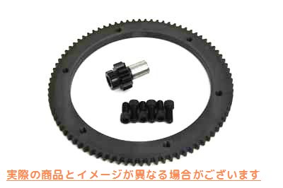 18-0365 84歯クラッチドラムリングギアキット 84 Tooth Clutch Drum Ring Gear Kit 取寄せ Vツイン (検索用／