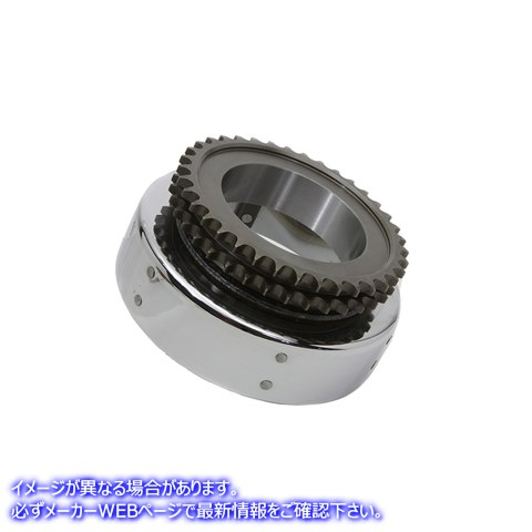 18-0526 クロームキックスタートクラッチドラム 取寄せ Vツイン Chrome Kick Start Clutch Drum (検索用／37703-41