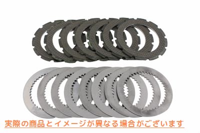 18-0701 ラウンドドッグクラッチプレートセット Round Dog Clutch Plate Set 取寄せ Vツイン (検索用／ Alto 320750A