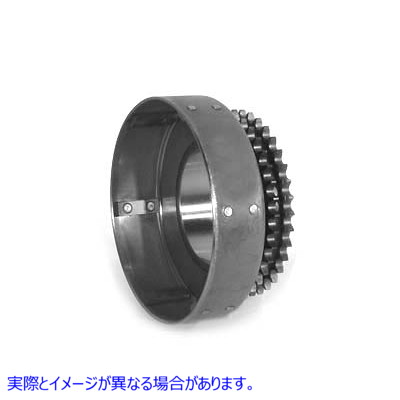 18-3159 クラッチドラムシェル 取寄せ Vツイン Clutch Drum Shell (検索用／37703-41