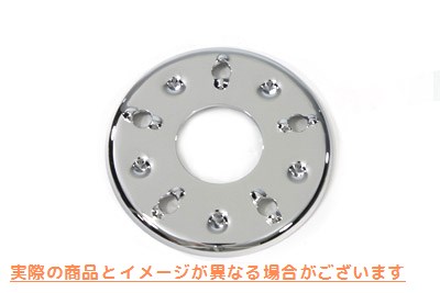 18-3236 アウタークラッチプレッシャープレートクローム 取寄せ Vツイン Outer Clutch Pressure Plate Chrome (検索用／