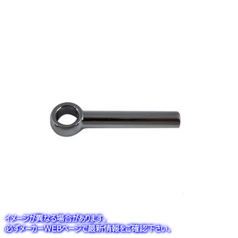 18-3617 フットクラッチプルロッドエンドクローム Foot Clutch Pull Rod End Chrome 取寄せ Vツイン (検索用／36916-36