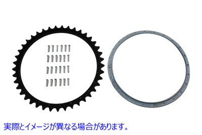 19-0010 45インチ WL スプロケットキット ダストリング付き 45 inch WL Sprocket Kit with Dust Ring 取寄せ Vツイン (検索用／4