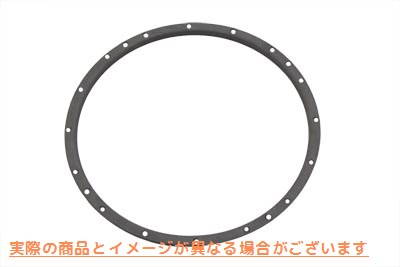 19-0015 ブレーキドラム スプロケット ダストリング 亜鉛 取寄せ Vツイン Brake Drum Sprocket Dust Ring Black (検索用／41420-