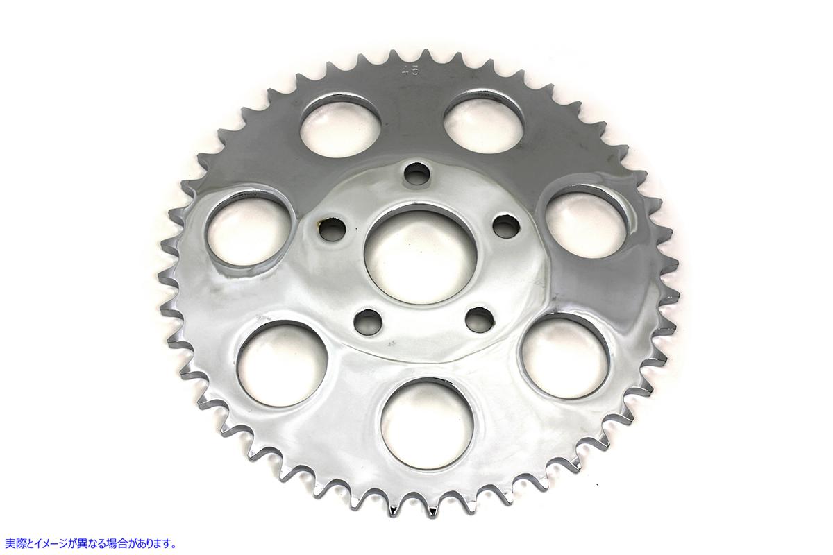 19-0032 リアスプロケット クローム 45歯 Rear Sprocket Chrome 45 Tooth 取寄せ Vツイン (検索用／41470-73