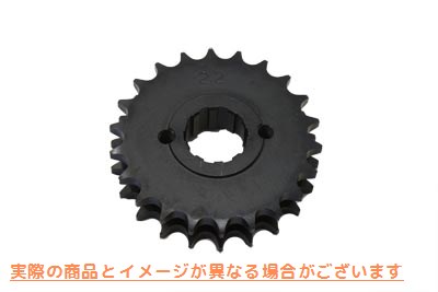 19-0050 エンジン スプロケット スプライン 22 歯 Engine Sprocket Splined 22 Tooth 取寄せ Vツイン (検索用／