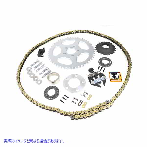 19-0153 ヨーク ソフテイル リア チェーン ドライブ キット York Softail Rear Chain Drive Kit 取寄せ Vツイン (検索用／