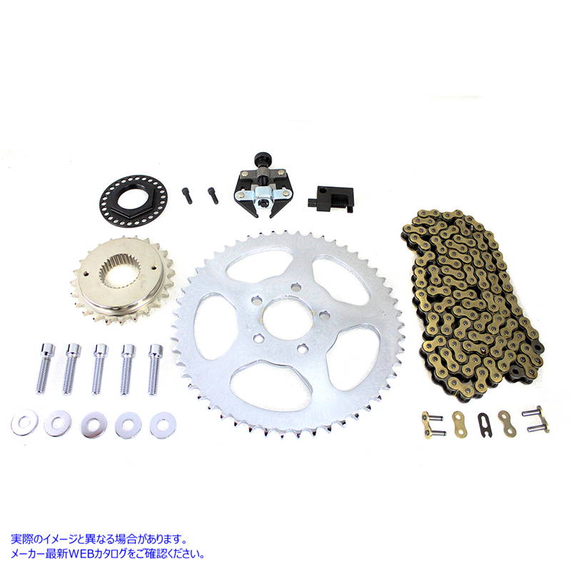 19-0156 ヨーク ソフテイル リア チェーン ドライブ キット York Softail Rear Chain Drive Kit 取寄せ Vツイン (検索用／