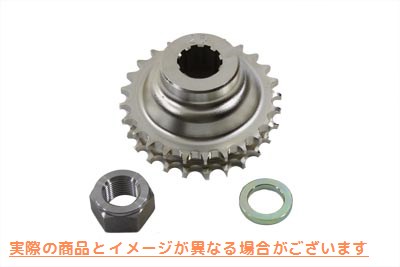 19-0162 25 歯スプライン付きエンジンスプロケット 25 Tooth Engine Sprocket with Spline 取寄せ Vツイン (検索用／