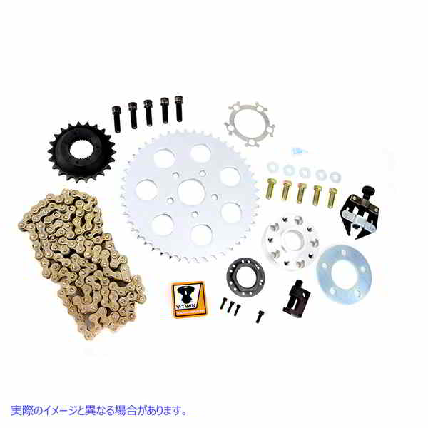 19-0195 ヨーク FXR リアチェーンドライブキット York FXR Rear Chain Drive Kit 取寄せ Vツイン (検索用／