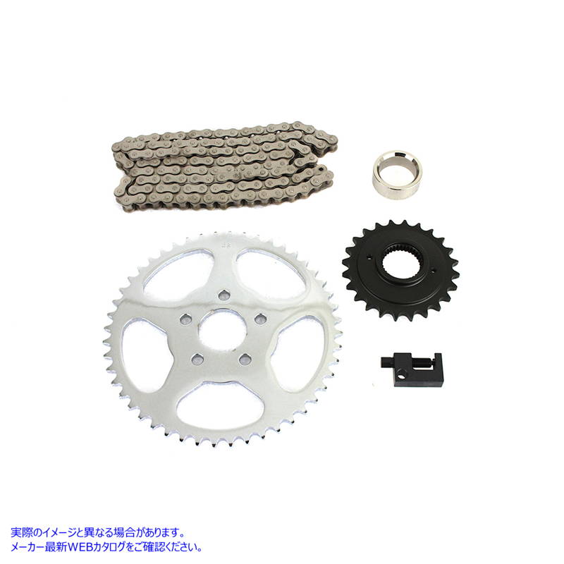 19-0277 ヨーク FLT リアチェーンドライブキット York FLT Rear Chain Drive Kit 取寄せ Vツイン (検索用／