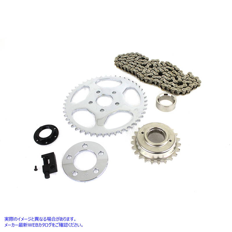 19-0289 XL ワイド タイヤ チェーン ドライブ キット 取寄せ Vツイン XL Wide Tire Chain Drive Kit (検索用／