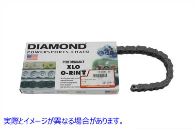 19-0398 Oリング120リンクチェーン O-Ring 120 Link Chain 取寄せ Vツイン (検索用／ Diamond Chain DMD530HLO1R120N
