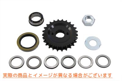 19-0424 エンジンスプロケット変換キット 24 歯 Engine Sprocket Conversion Kit 24 Tooth 取寄せ Vツイン (検索用／