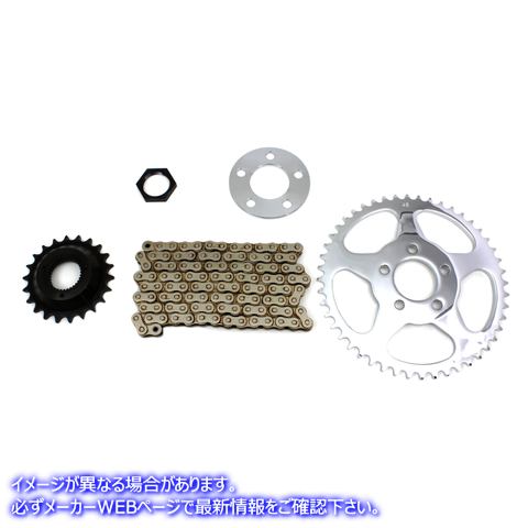 19-0456 XL リアチェーンドライブキット XL Rear Chain Drive Kit 取寄せ Vツイン (検索用／