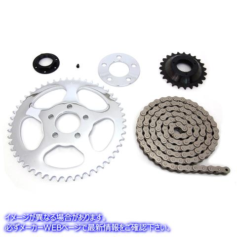 19-0761 XL リアチェーンドライブキット 取寄せ Vツイン XL Rear Chain Drive Kit (検索用／