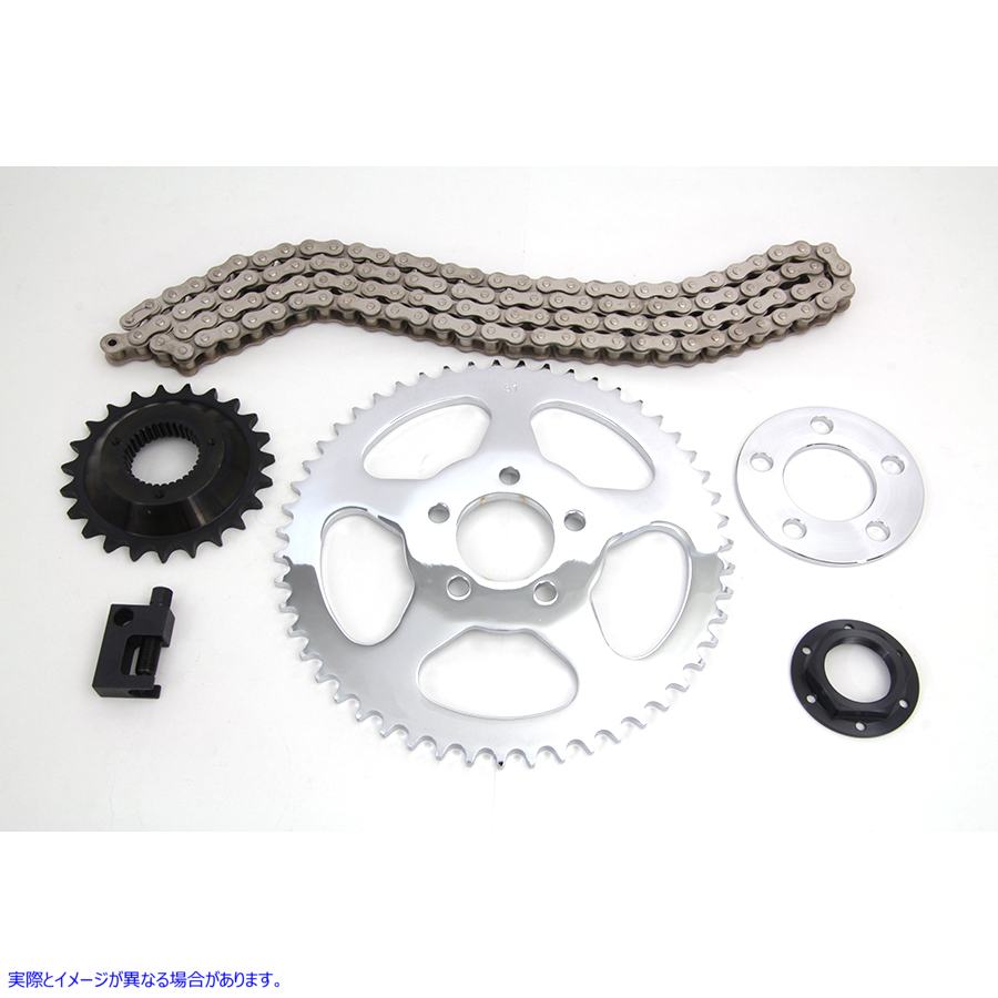 19-0763 XL リアチェーンドライブキット 取寄せ Vツイン XL Rear Chain Drive Kit (検索用／