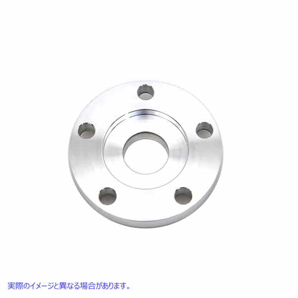 20-0153 リアプーリーブレーキディスクスペーサーポリッシュ仕上げ厚さ1/2インチ Rear Pulley Brake Disc Spacer Polished 1/2 i