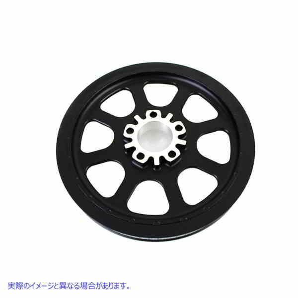 20-0164 ブラック リア ベルト プーリー 70 歯 Black Rear Belt Pulley 70 Tooth 取寄せ Vツイン (検索用／