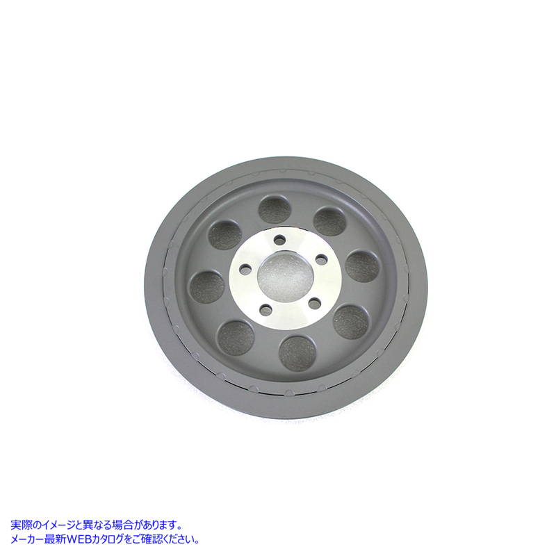 20-0172 シルバー リア ベルト プーリー 61 歯 取寄せ Vツイン Silver Rear Belt Pulley 61 Tooth (検索用／