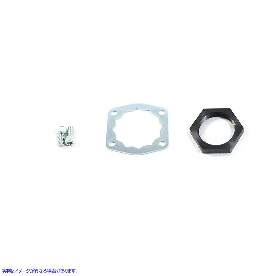 20-0308 フロントベルトドライブロックプレートとナットキット Front Belt Drive Lock Plate and Nut Kit 取寄せ Vツイン (検索