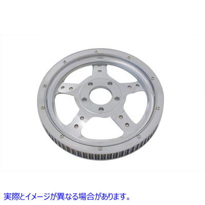 20-0378 リアドライブプーリー 68 歯 クローム 取寄せ Vツイン Rear Drive Pulley 68 Tooth Chrome (検索用／