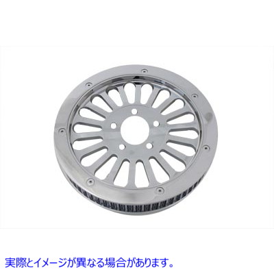 20-0671 リアドライブプーリー 65 歯 クローム Rear Drive Pulley 65 Tooth Chrome 取寄せ Vツイン (検索用／