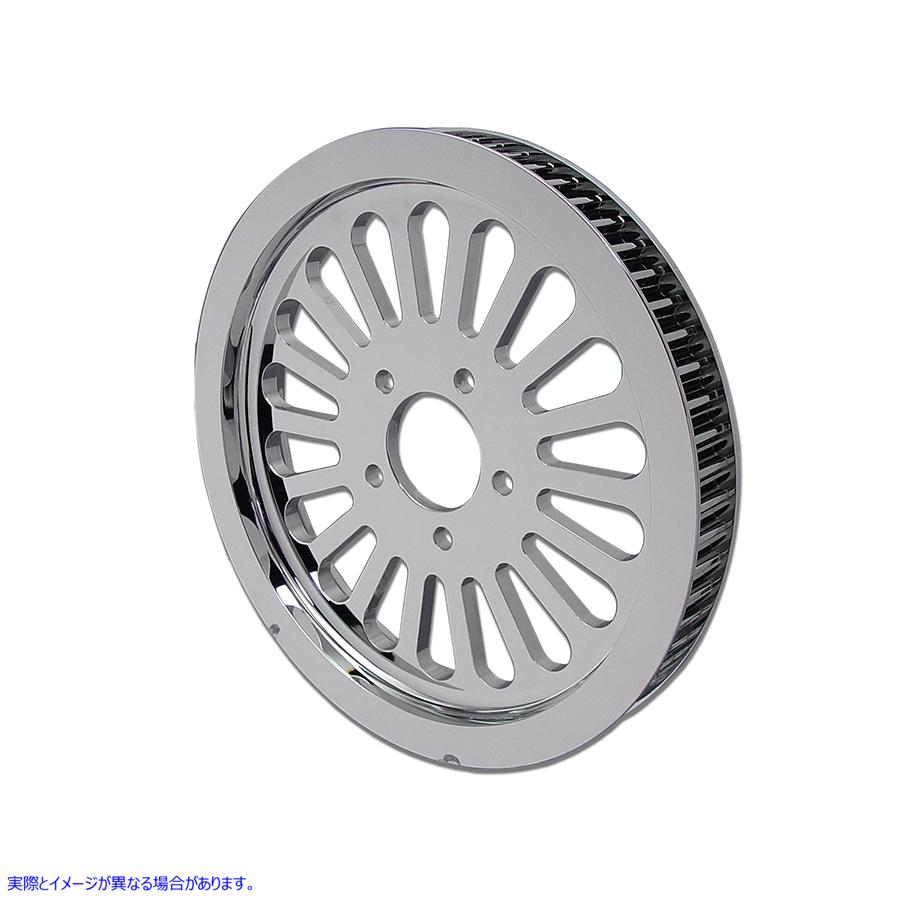 20-0691 リアプーリー 65 歯 クローム Rear Pulley 65 Tooth Chrome 取寄せ Vツイン (検索用／