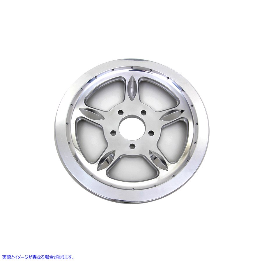 20-0766 リアドライブプーリー 68 歯 クローム 取寄せ Vツイン Rear Drive Pulley 68 Tooth Chrome (検索用／40354-07