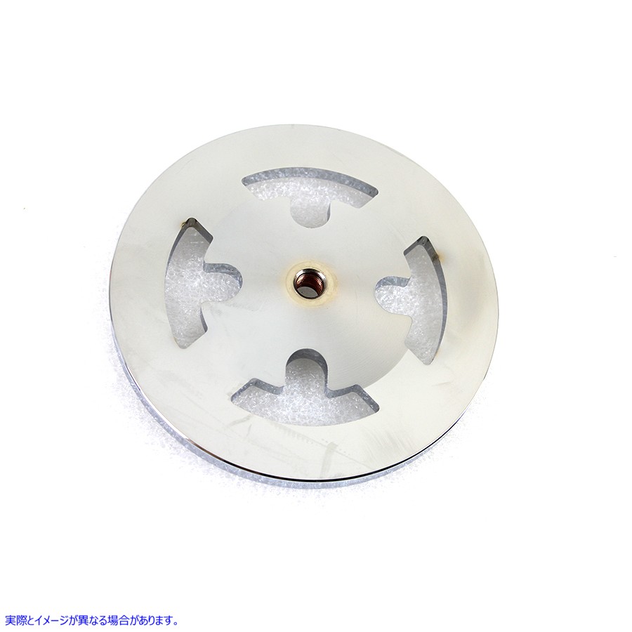 20-0876 インナークラッチプレッシャープレートクローム Inner Clutch Pressure Plate Chrome 取寄せ Vツイン (検索用／